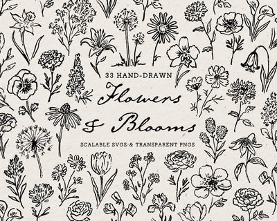 Flowers Doodle Pack