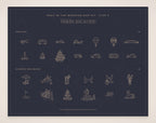 Wedding Map Builder Kit, map pieces 3