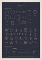 Regal Wedding Invitation & Sign Builder Kit, regal pieces