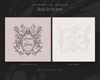 Wedding Crest & Logo Builder Kit, ready for the press