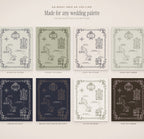 Wedding Map Builder Kit, any wedding palette