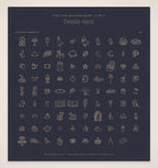 Wedding Map Builder Kit, icon base 4