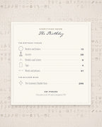 Birthday Invitation & Sign Builder Kit, everything inside