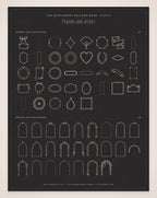 Regal Wedding Invitation & Sign Builder Kit, stationery base 2