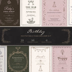 Birthday Invitation & Sign Builder Kit, cover
