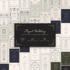 Regal Wedding Invitation & Sign Builder Kit, cover