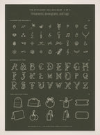 Cocktail Menu Builder Kit, stationery base 4