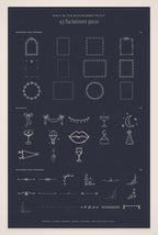 Bachelorette Invitation & Sign Builder Kit, bachelorette pieces