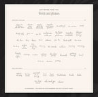 Floral Wedding Invitation & Sign Builder Kit, words and phrases