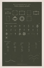 Wedding Map Builder Kit, map pieces 2