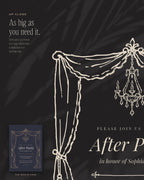 Regal Wedding Invitation & Sign Builder Kit, up close