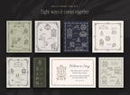 Wedding Map Builder Kit, built from the kit