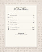 Regal Wedding Invitation & Sign Builder Kit, everything inside