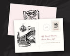 A Decadent Valentine Doodle Pack, postcard