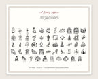 A Gatsby Affair Doodle Pack, everything in the set