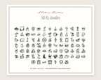 A Victorian Christmas Doodle Pack, everything in the set