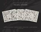 A Victorian Christmas Doodle Pack, also in the bundle