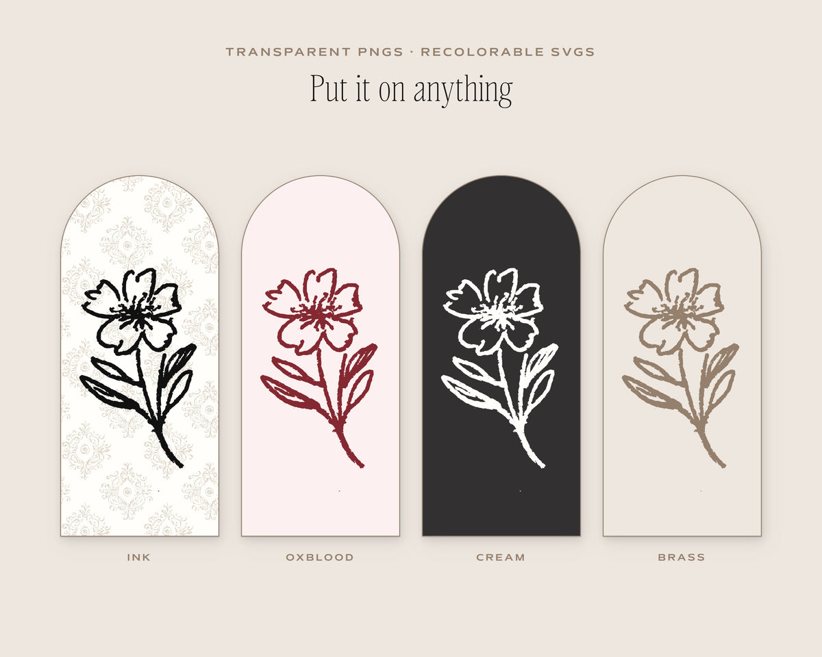 Apothecary Doodle Pack, put it on anything