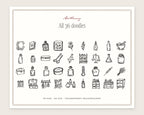 Apothecary Doodle Pack, everything in the set