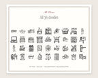 At Home Doodle Pack, everything in the set