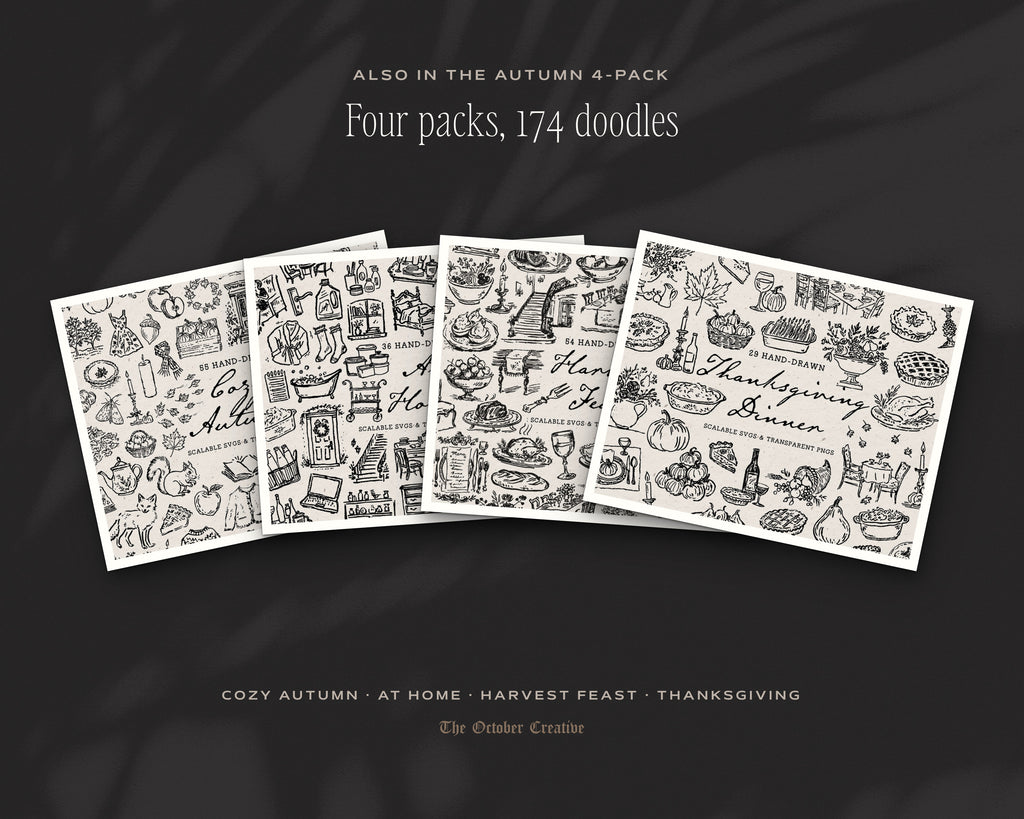 At Home Doodle Pack, also in the bundle