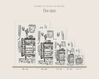Bar Cabinet Art Print, five sizes