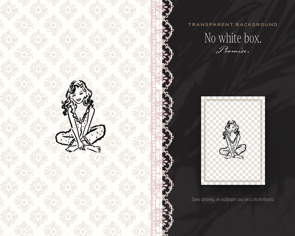 Bedtime Routine Doodle Pack, no white box