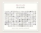 Black-Tie 4-Pack Doodle Bundle, everything in the set