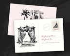 Black-Tie 4-Pack Doodle Bundle, postcard