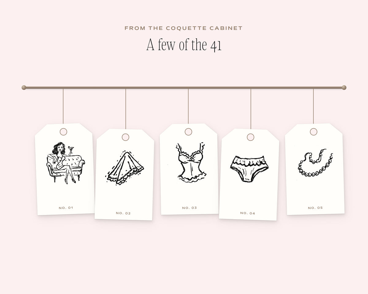 Boudoir Doodle Pack, on the rail