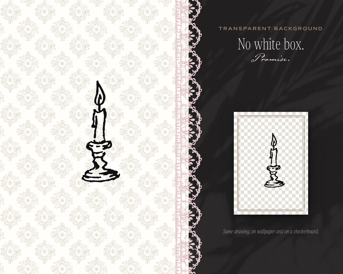 Boudoir Doodle Pack, no white box