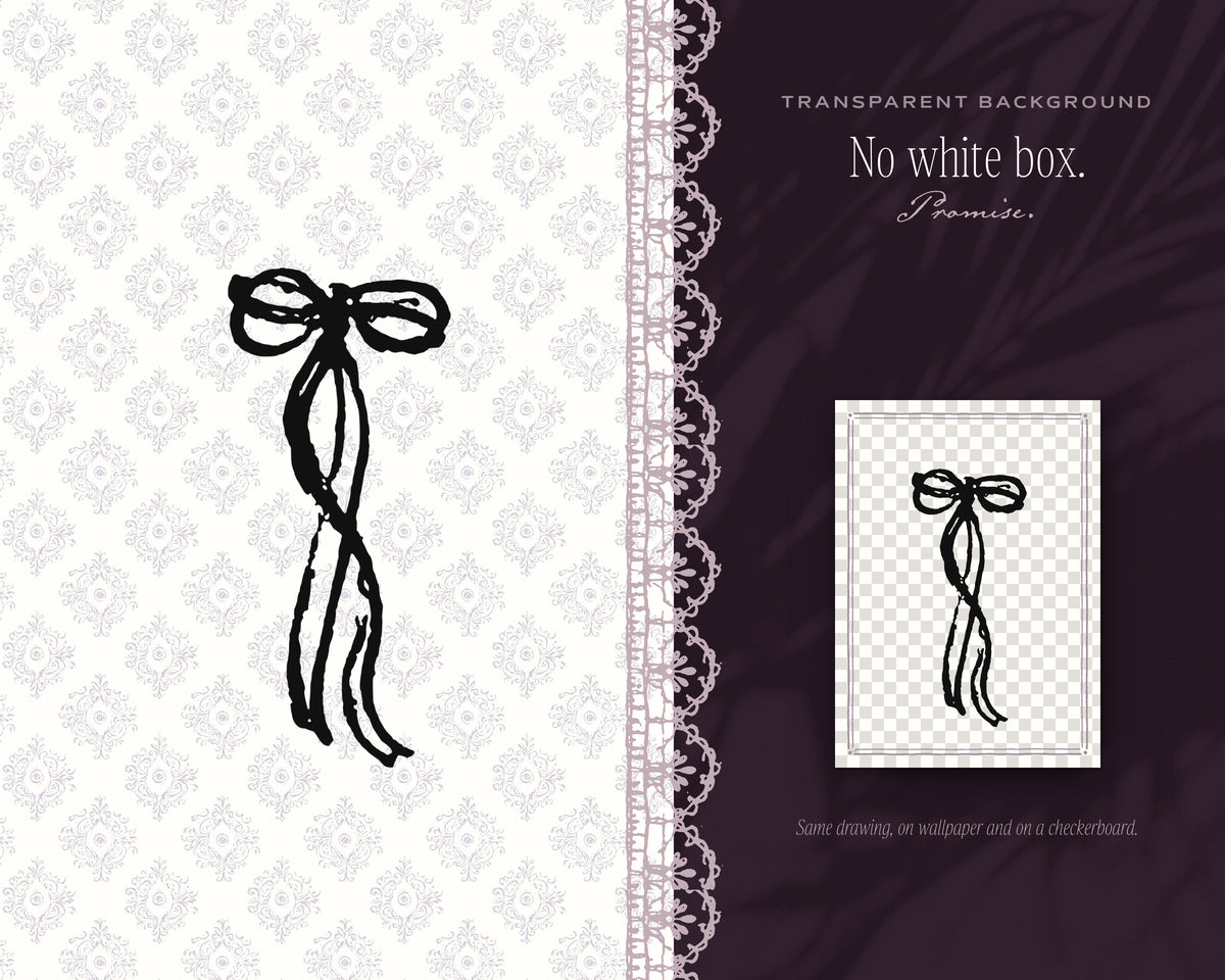 Bow Design Assets, no white box