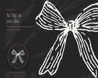 Bows Doodle Pack, up close
