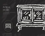 Cabinet of Curiosities Doodle Pack, up close