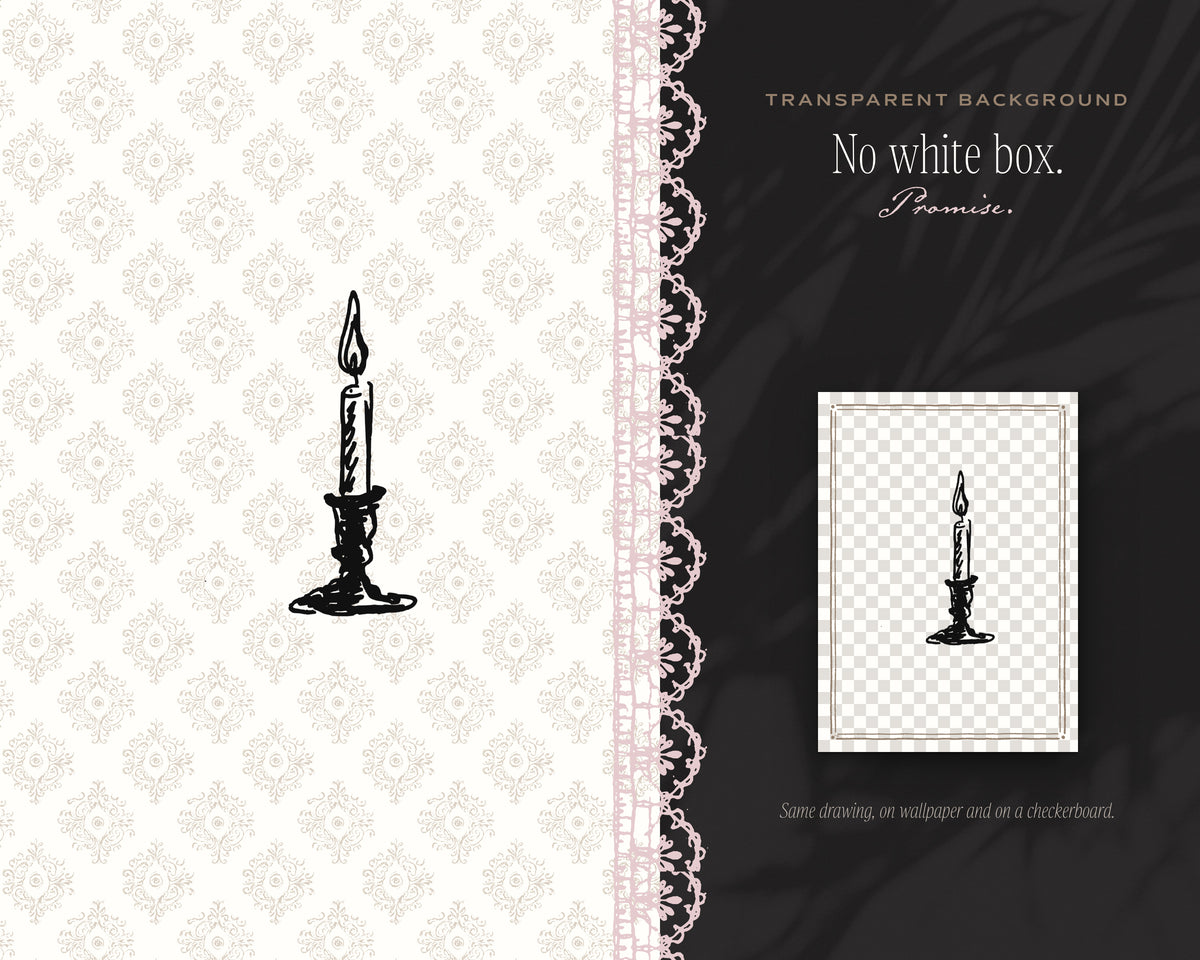 Celestial Whimsigoth Doodle Pack, no white box