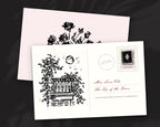 Celestial Whimsigoth Doodle Pack, postcard