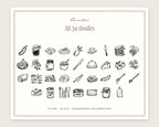 Charcuterie Doodle Pack, everything in the set