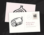 Charcuterie Doodle Pack, postcard