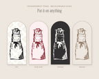 Christmas 4-Pack Doodle Bundle, put it on anything