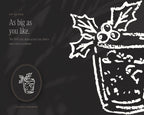 Christmas Cocktails Doodle Pack, up close
