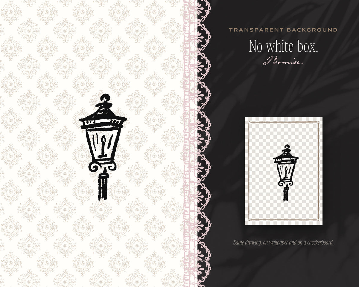 Christmas Market Doodle Pack, no white box