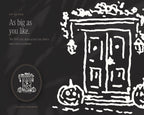 Classic Halloween Doodle Pack, up close