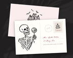 Classic Halloween Doodle Pack, postcard