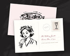 Cocktail Hour Doodle Pack, postcard