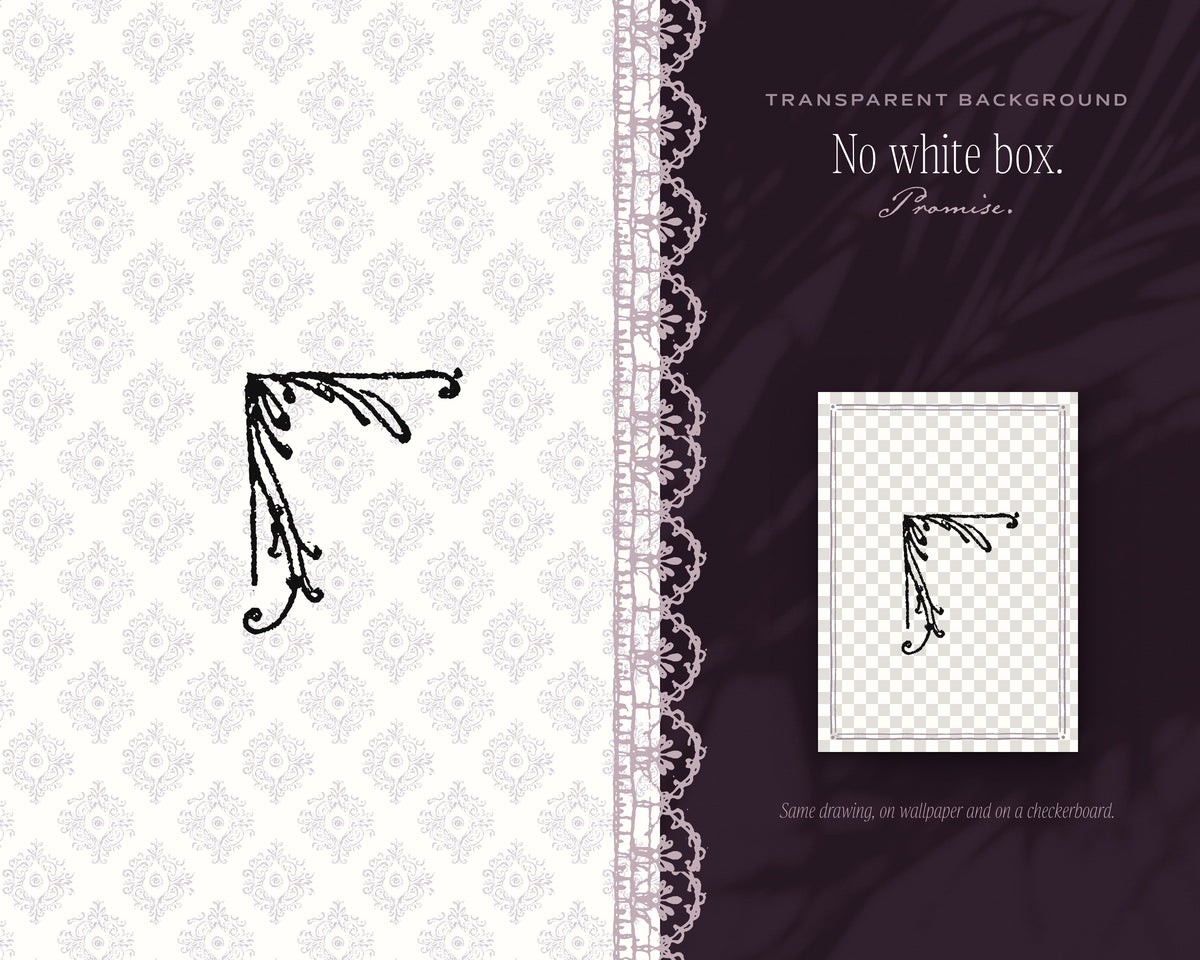 Corner Design Assets, no white box
