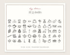Cozy Autumn Doodle Pack, everything in the set