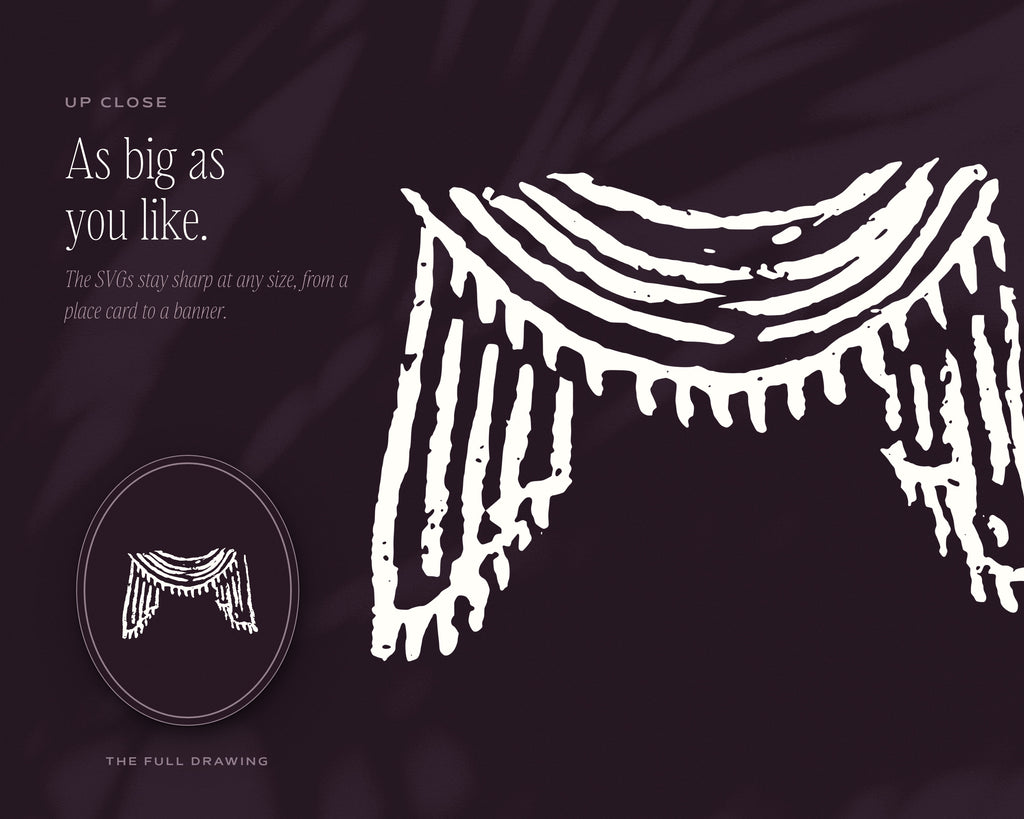 Curtain Design Assets, up close