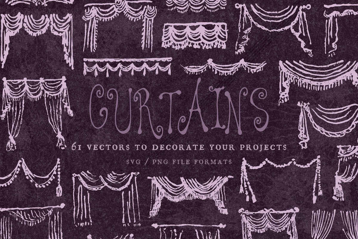 Curtain Design Assets, preview 1