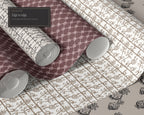 Damask & Ironwork Seamless Pattern Bundle, edge to edge