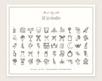 Dark Coquette Doodle Pack, everything in the set